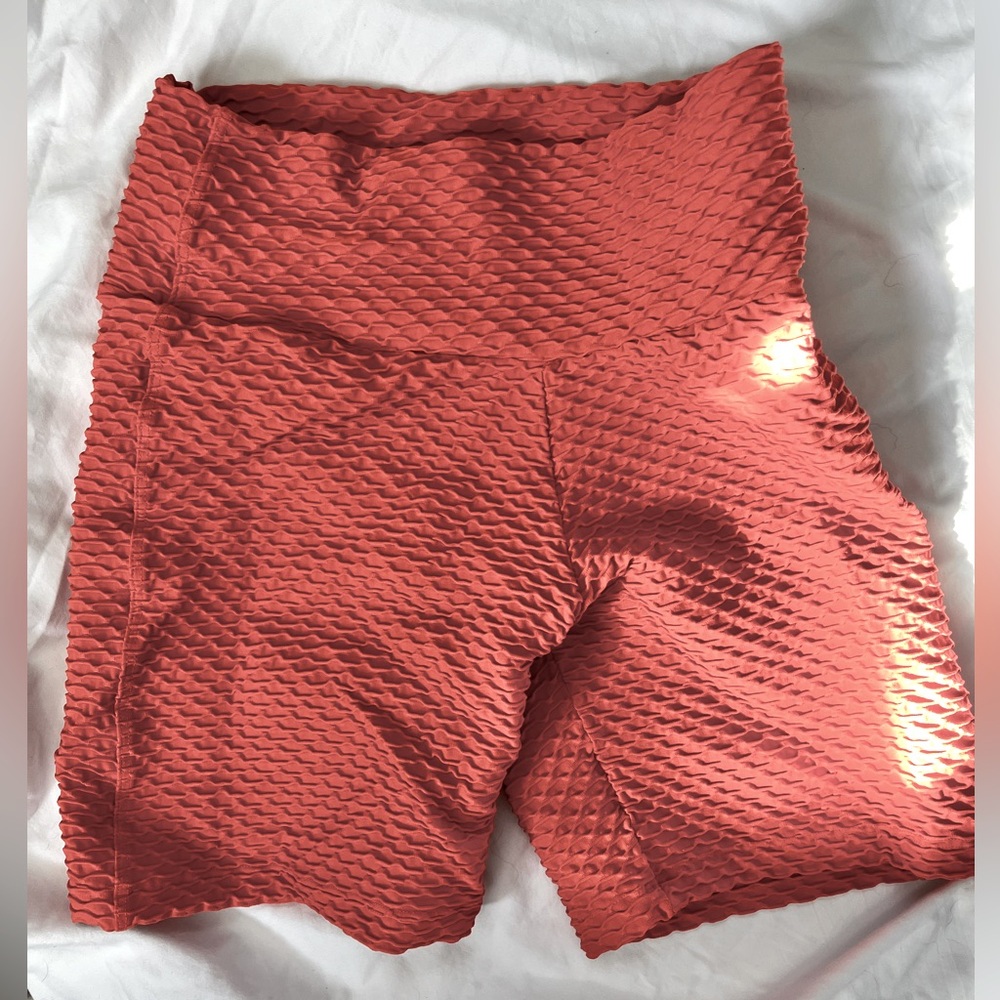 Melon colored Booty by Brabants bike shorts